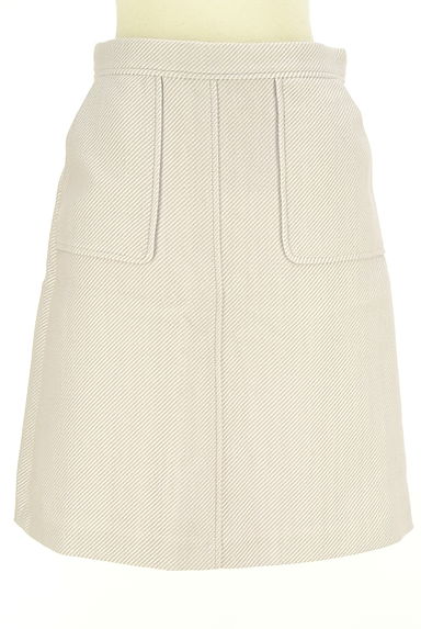 PROPORTION BODY DRESSING（プロポーションボディ ドレッシング）の古着「斜めストライプ膝丈スカート（スカート）」大画像１へ