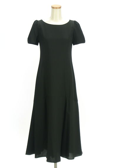 PROPORTION BODY DRESSING（プロポーションボディ ドレッシング）の古着「バックＶネックパフスリーブワンピース（ワンピース・チュニック）」大画像１へ
