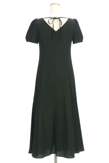 PROPORTION BODY DRESSING（プロポーションボディ ドレッシング）の古着「バックＶネックパフスリーブワンピース（ワンピース・チュニック）」大画像２へ