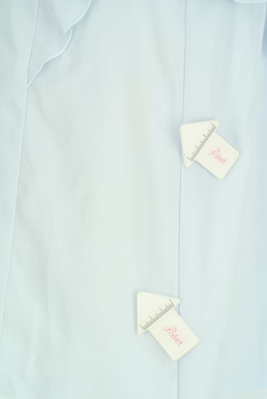MISCH MASCH（ミッシュマッシュ）の古着「花刺繍入りフリルシフォントップス（カットソー・プルオーバー）」大画像５へ