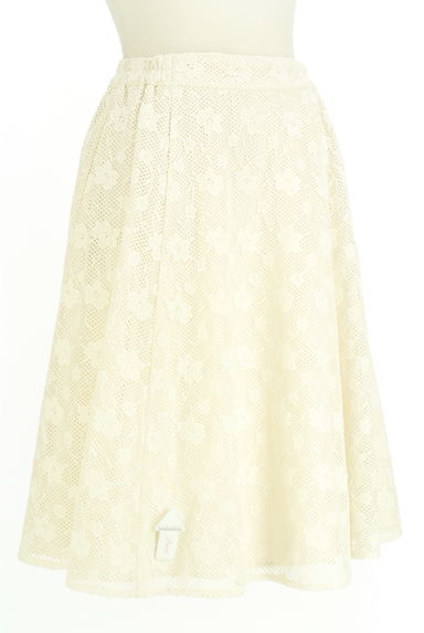 JILL by JILLSTUART（ジルバイジルスチュアート）の古着「花柄レースミディスカート（スカート）」大画像４へ