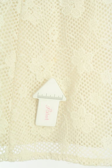 JILL by JILLSTUART（ジルバイジルスチュアート）の古着「花柄レースミディスカート（スカート）」大画像５へ