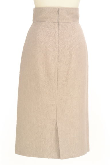 PROPORTION BODY DRESSING（プロポーションボディ ドレッシング）の古着「レザーパイピングミモレスカート（ロングスカート・マキシスカート）」大画像２へ