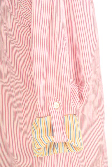 BEAMS Men's（ビームス　メンズ）の古着「BEAMS ストライプシャツ（カジュアルシャツ）」大画像５へ