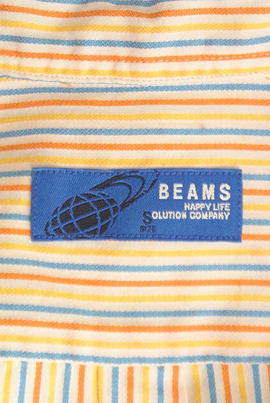 BEAMS Men's（ビームス　メンズ）の古着「BEAMS ストライプシャツ（カジュアルシャツ）」大画像６へ