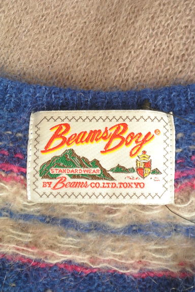 BEAMS Women's（ビームス　ウーマン）の古着「BEAMS BOY フェアアイル柄カーディガン（カーディガン・ボレロ）」大画像６へ