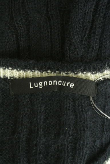 Te chichi（テチチ）の古着「Lugnoncure ラインVネックケーブルニットワンピ（ワンピース・チュニック）」大画像６へ