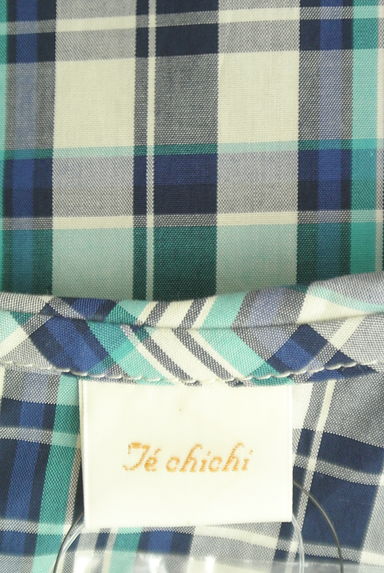 Te chichi（テチチ）の古着「チェックカットソー（カットソー・プルオーバー）」大画像６へ
