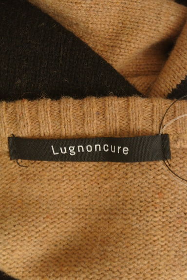 Te chichi（テチチ）の古着「Lugnoncure 太ボーダー膝上ニットワンピ（ワンピース・チュニック）」大画像６へ