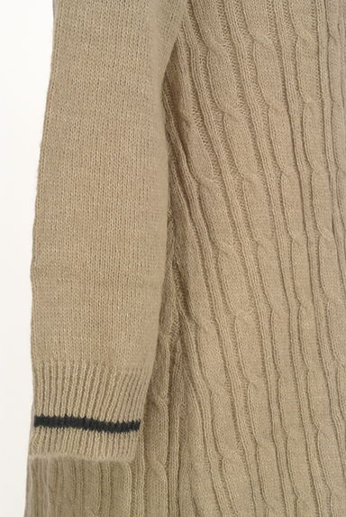 Te chichi（テチチ）の古着「Lugnoncure 膝上丈ケーブルニットワンピース（ワンピース・チュニック）」大画像５へ