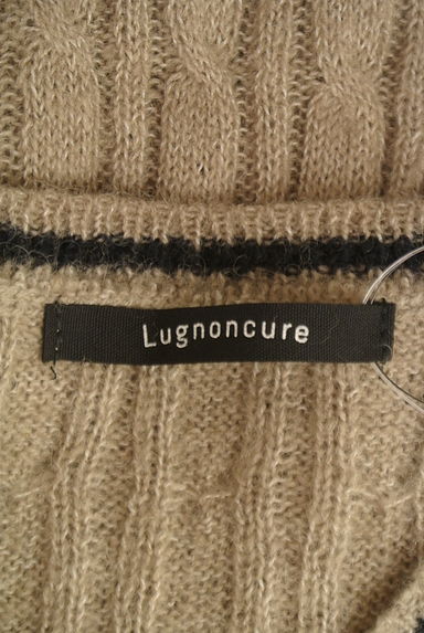 Te chichi（テチチ）の古着「Lugnoncure 膝上丈ケーブルニットワンピース（ワンピース・チュニック）」大画像６へ