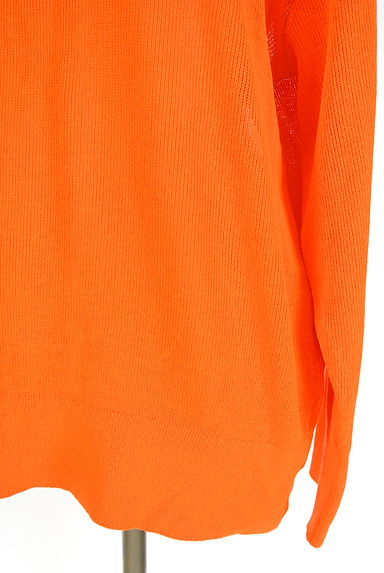 Loungedress（ラウンジドレス）の古着「バックロゴ透かし編みニット（ニット）」大画像５へ