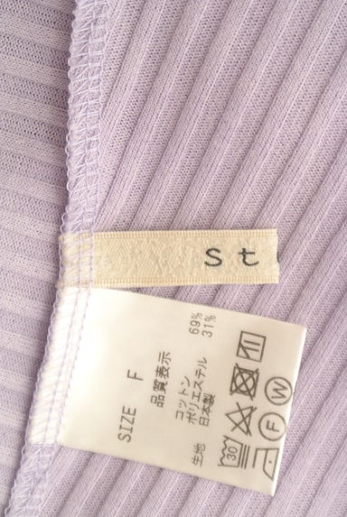 Stola.（ストラ）の古着「リブカットソー（カットソー・プルオーバー）」大画像６へ