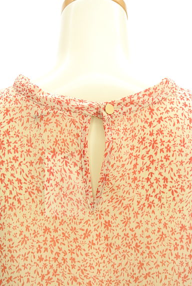 un dix cors（アンディコール）の古着「小花柄シフォンカットソー（カットソー・プルオーバー）」大画像４へ