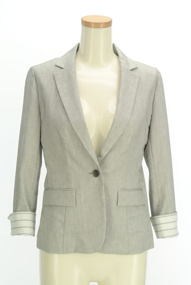 BEAMS Women's（ビームス　ウーマン）の古着「綿麻テーラードジャケット（ジャケット）」大画像５へ