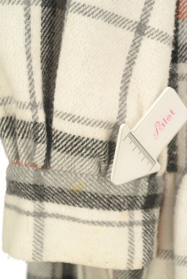 WILLSELECTION（ウィルセレクション）の古着「ベルト付きチェック柄起毛シャツワンピース（ワンピース・チュニック）」大画像５へ