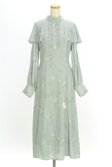 mercibeaucoup（メルシーボークー）の古着「花柄フリルロングワンピース（ワンピース・チュニック）」大画像４へ