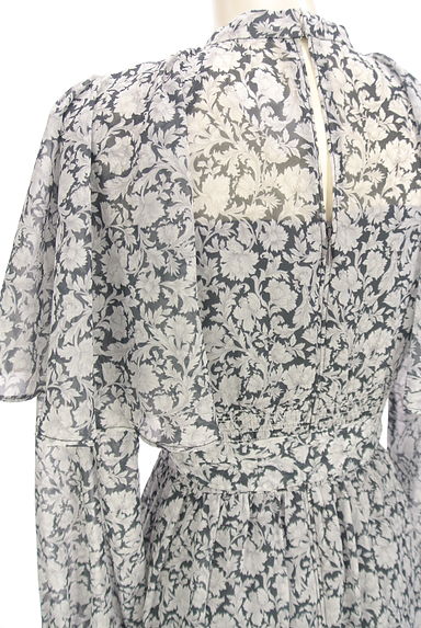 MERCURYDUO（マーキュリーデュオ）の古着「花柄ロングシフォンワンピース（ワンピース・チュニック）」大画像５へ