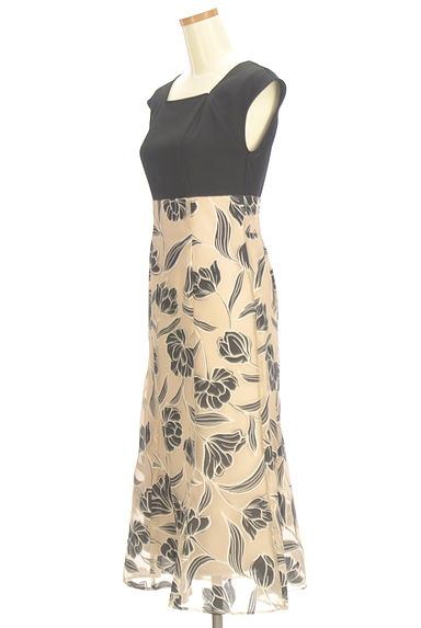 JILL by JILLSTUART（ジルバイジルスチュアート）の古着「花柄切替ロングワンピース（ワンピース・チュニック）」大画像３へ