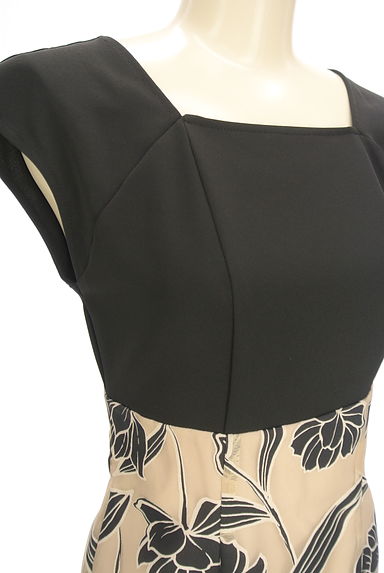 JILL by JILLSTUART（ジルバイジルスチュアート）の古着「花柄切替ロングワンピース（ワンピース・チュニック）」大画像４へ