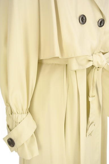 JILL by JILLSTUART（ジルバイジルスチュアート）の古着「ベルト付きロングトレンチコート（トレンチコート）」大画像５へ