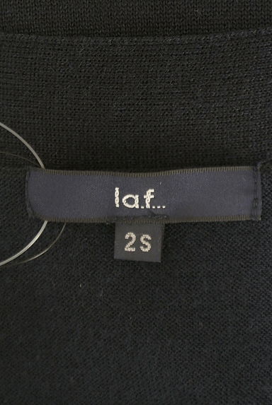 la.f...（ラエフ）の古着「ワンボタン薄手ニットカーディガン（カーディガン・ボレロ）」大画像６へ