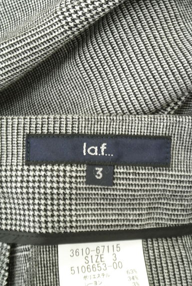 la.f...（ラエフ）の古着「グレンチェックテーパードパンツ（パンツ）」大画像６へ