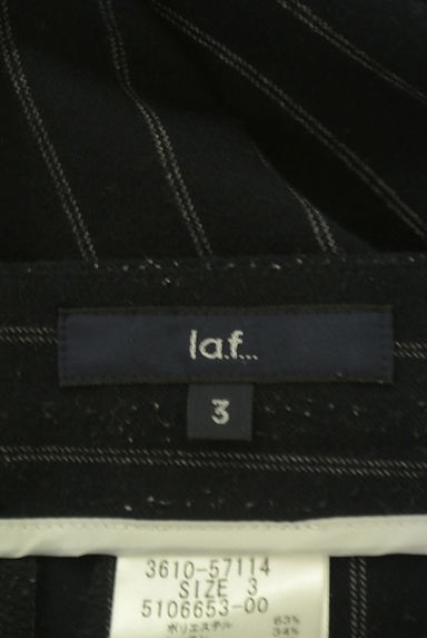 la.f...（ラエフ）の古着「ストライプテーパードパンツ（パンツ）」大画像６へ