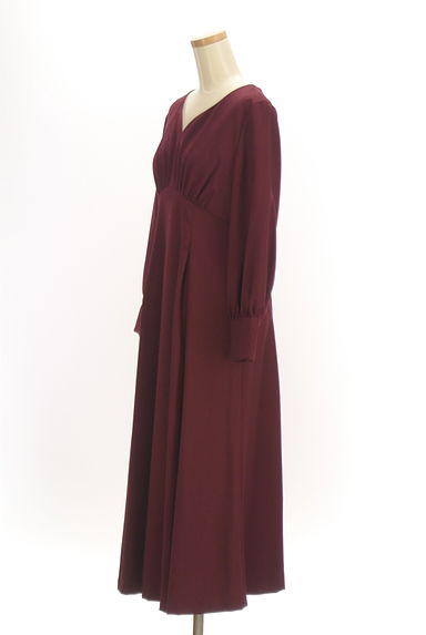 NATURAL BEAUTY BASIC（ナチュラルビューティベーシック）の古着「ハートネックギャザー切替ワンピース（ワンピース・チュニック）」大画像３へ