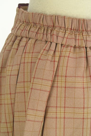 axes femme（アクシーズファム）の古着「チュール×チェックロングスカート（ロングスカート・マキシスカート）」大画像４へ