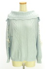axes femme（アクシーズファム）の古着「ニット」前