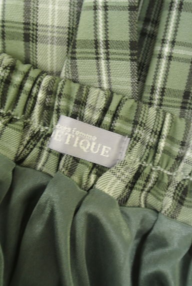axes femme（アクシーズファム）の古着「axes femme POETIQUE チェックミニスカート（ミニスカート）」大画像６へ