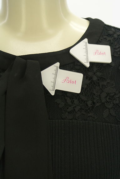 JILL by JILLSTUART（ジルバイジルスチュアート）の古着「レースヨークニット（ニット）」大画像５へ