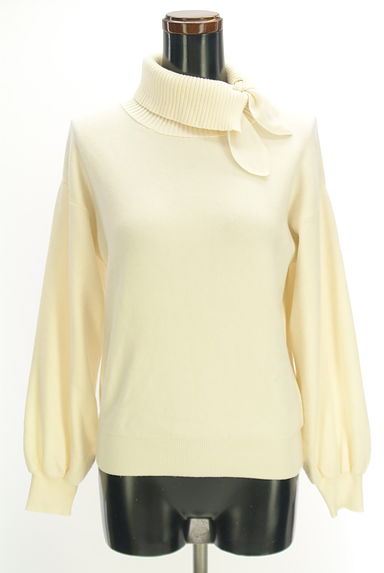 PROPORTION BODY DRESSING（プロポーションボディ ドレッシング）の古着「リボンタートルニット（ニット）」大画像１へ