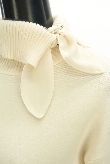 PROPORTION BODY DRESSING（プロポーションボディ ドレッシング）の古着「リボンタートルニット（ニット）」大画像４へ