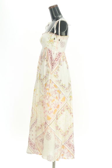 MERCURYDUO（マーキュリーデュオ）の古着「花柄マキシキャミワンピース（キャミワンピース）」大画像３へ