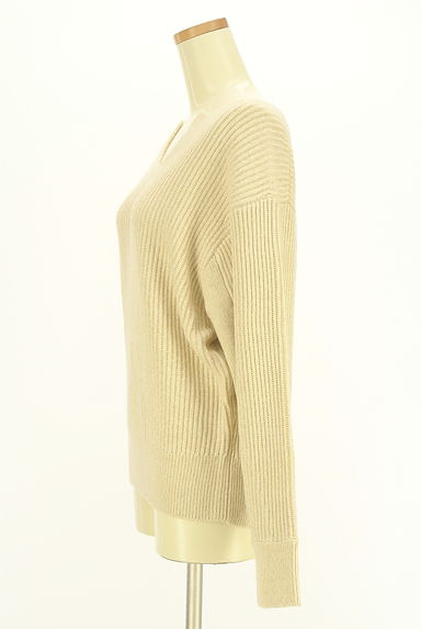 UNITED ARROWS（ユナイテッドアローズ）の古着「EMMEL REFINES キーネックリブニット（ニット）」大画像３へ