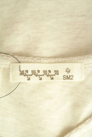 SM2（サマンサモスモス）の古着「刺繍レース七分袖カットソー（カットソー・プルオーバー）」大画像６へ