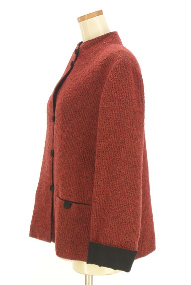 LEILIAN（レリアン）の古着「モックネック起毛ブルゾン（コート）」大画像３へ
