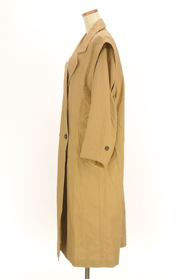 MOUSSY（マウジー）の古着「ノースリロングトレンチ＋ショートコート（トレンチコート）」大画像３へ