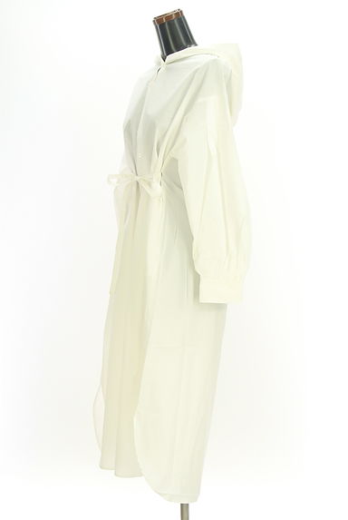 STYLEMIXER（スタイルミキサー）の古着「ベルト付きフーディロングシャツワンピース（ワンピース・チュニック）」大画像３へ