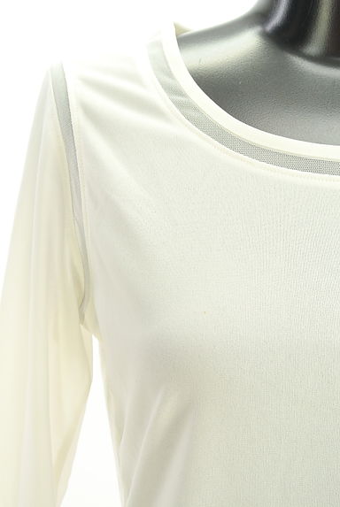 HIROKO BIS（ヒロコビス）の古着「esseNtieL HIROKO BIS シアーカットソー（カットソー・プルオーバー）」大画像５へ