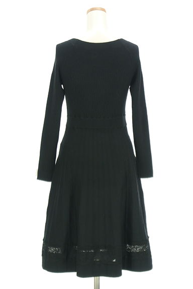 PROPORTION BODY DRESSING（プロポーションボディ ドレッシング）の古着「裾レース膝下フレアワンピース（ワンピース・チュニック）」大画像２へ
