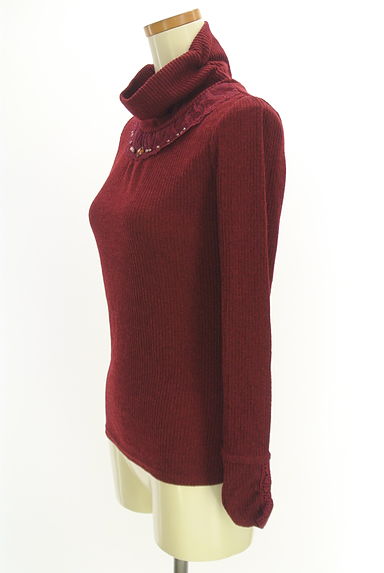 axes femme（アクシーズファム）の古着「レースハイネックニット（ニット）」大画像３へ