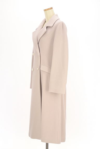 MISCH MASCH（ミッシュマッシュ）の古着「パールボタンロングコート（コート）」大画像３へ