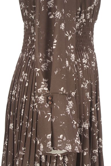 PROPORTION BODY DRESSING（プロポーションボディ ドレッシング）の古着「花柄ロングシフォンワンピース（ワンピース・チュニック）」大画像５へ