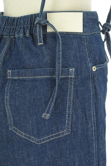 Stola.（ストラ）の古着「サロペットデニムスカート（オーバーオール・サロペット）」大画像５へ