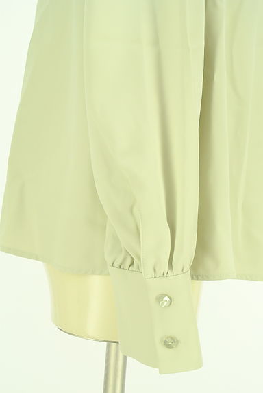 NATURAL BEAUTY BASIC（ナチュラルビューティベーシック）の古着「スタンドカラータックブラウス（カットソー・プルオーバー）」大画像５へ