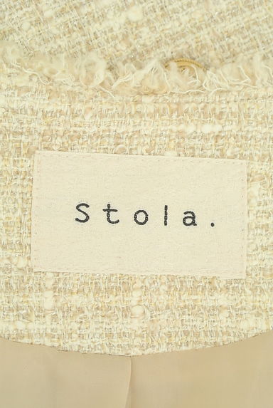 Stola.（ストラ）の古着「ラメツイードベスト（ベスト・ジレ）」大画像６へ