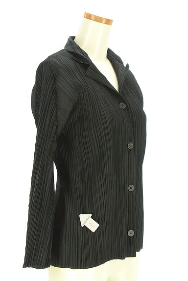 PLEATS PLEASE（プリーツプリーズ）の古着「光沢プリーツブラウス（ブラウス）」大画像４へ